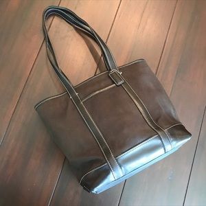 Coach Leather and Canvas Tote